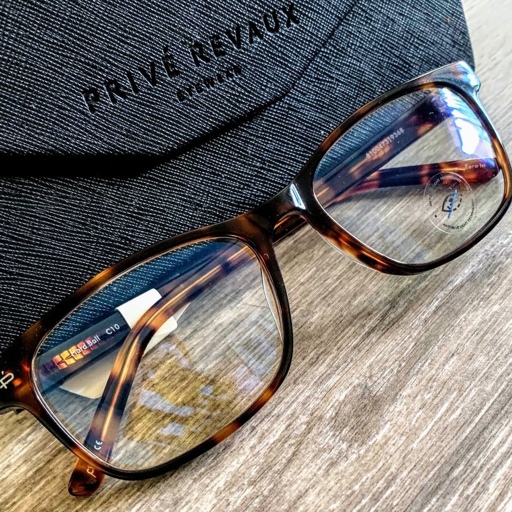 Prive Revaux Hard Ball Tortoise Lenses